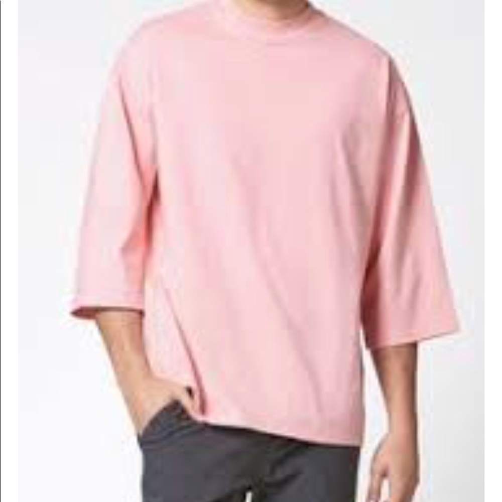 Pacsun Men’s Pink 3/4 sleeve